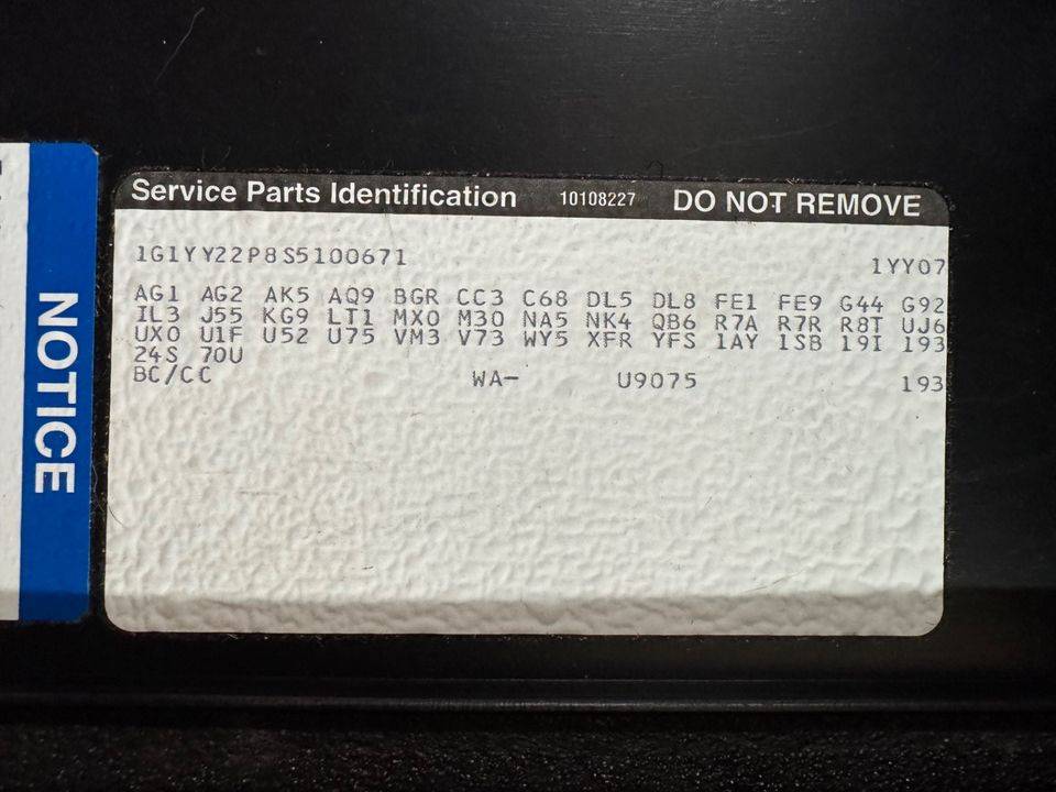 1995 Chevrolet Corvette