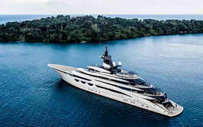 Most expensive megayacht boasts pool, cinema, winter garden & helipad