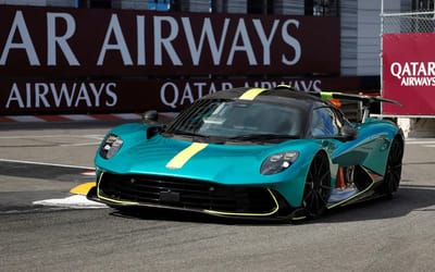 Aston Martin Valhalla debuts in Monaco with Fernando Alonso at the wheel
