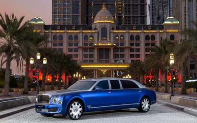 Bentley only made 12 of these incredible limousines specifically for the UAE