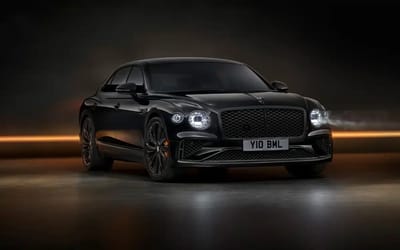 The Bentley Continental Black Edition looks like the ultimate Bond villain car