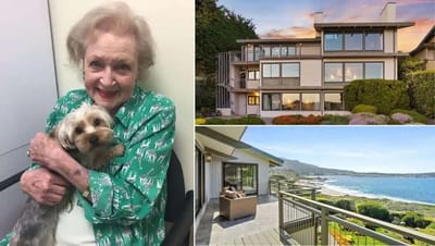Betty White’s stunning $7.95 million waterfront home goes up for sale