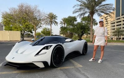 When Supercar Blondie bought her first hypercar she said she'd 'never seen anything like it in her life'