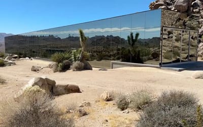 $18 million invisible house in the middle of Californian desert is one of the most unique ways to live