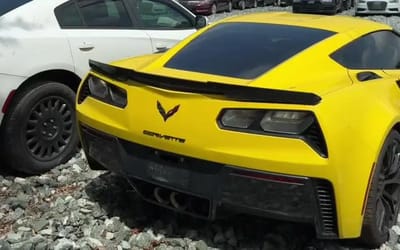 No one is buying this rare Corvette Z06 despite it being cheap and 'hardly damaged'