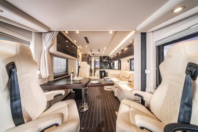 This $1.2 million Concorde motorhome will blow you away when you realize it's a literal land yacht