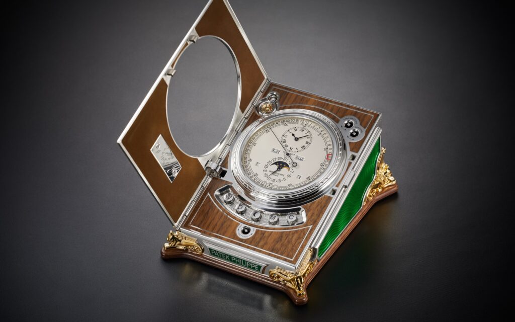 New Patek Philippe $1.13 million masterpiece would be fit for the desk of any billionaire
