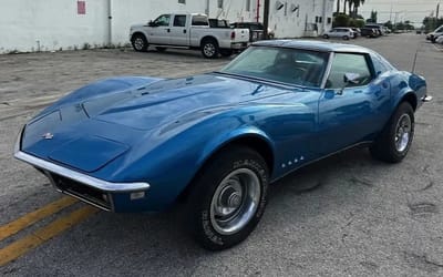 Florida man received his dad’s 1968 Chevy Corvette but has decided to sell as he has no space for it