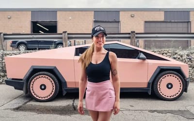 Canadian woman claims she's found a way for the critics of the Tesla Cybertruck to give it the thumbs up