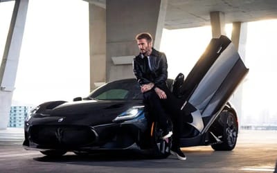 David Beckham's favorite car is an almost $300,000 supercar that's one of just two