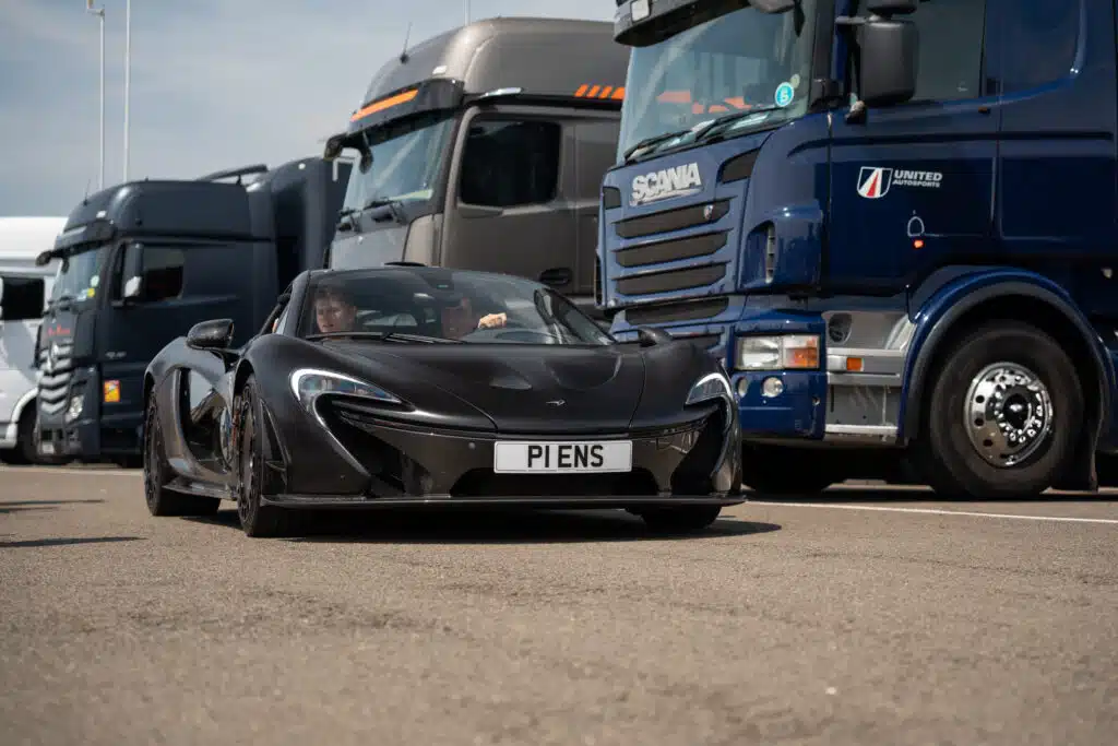 The 2025 supercar meet at Silverstone Circuit featured a rare hypercar lineup, including a Bugatti Veyron tribute, with over $1B in cars on display