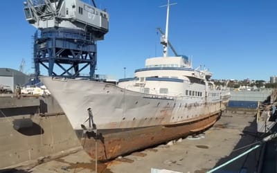 Man spent $1M and 15 years restoring a derelict Craigslist cruise ship, now it’s scrap in California