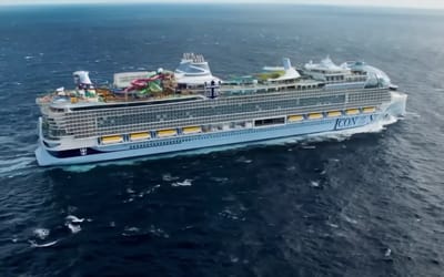 The world's biggest cruise ship has the same population as the average US town