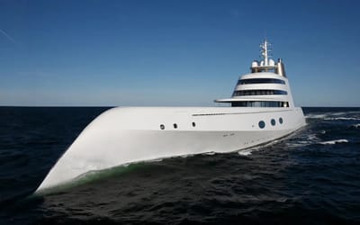 Look inside the world's largest sail-assisted yacht, it only costs $300 million