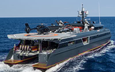 The world's largest floating toy box is designed to carry over $50M worth of cars or planes