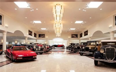 $125M estate in Southern California goes above and beyond dream garages, it has its own car museum