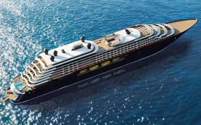 Inside opulent 794ft 'sea hotel' superyacht with five restaurants and a mini-marina