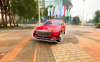 Supercar Blondie goes viral for driving amazing Mercedes-Maybach that's a cross between a limo and an SUV