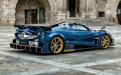 Pagani and Bulgari built a snake-skinned hypercar with diamonds and it bites at 217 mph