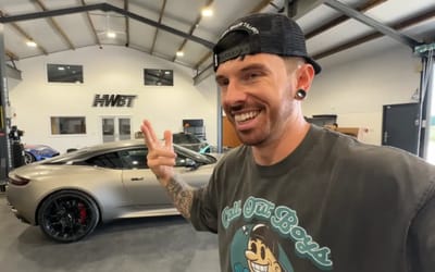 YouTuber takes damaged DB12 to Aston Martin but bill brings total repair cost to six-figure territory