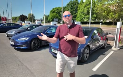 Man tests two identical Tesla Model 3 LRs with 225k and 18k mileages to see which has better efficiency and range