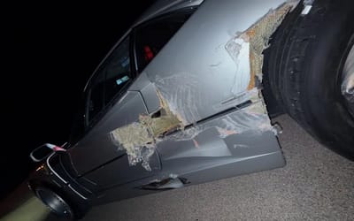 Utah man’s Ferrari F40 sideswiped by semi truck, reward offered for info