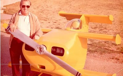 Smallest plane ever was less than half the height of Shaquille O'Neal and weighed just 180kg