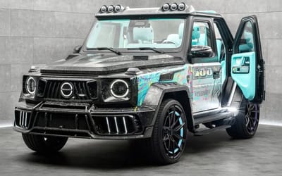 Mansory teams up with pop artist to hand-paint 10 one-off Mercedes G-Class SUVs