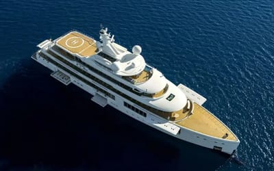 This $270m mega-yacht has never sailed and it’s already falling apart like a shipwrecked dream
