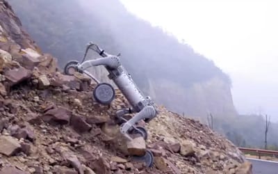 This robot climbs stairs, does handstands and rescues you from rocky mountains like it’s no big deal