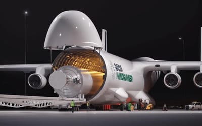 An aircraft that is nearly the length of an NFL field will debut next week in Paris