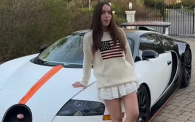 US teenager reveals shocking cost of an oil change on her Bugatti Veyron