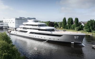 Mystery American billionaire commissions 260-foot superyacht designed for his dogs to enjoy the ocean