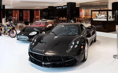 This $30m car collection was in America's priciest house