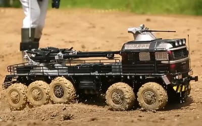 YouTuber spent $5000 building world's biggest RC truck