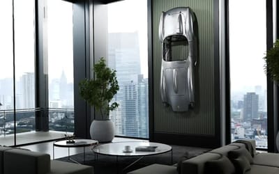 $91,000 might not get you a Ferrari, but it will get you an aluminum Testa Rossa J sculpture