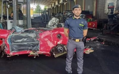 Ferrari F430 seized and demolished after it turns out to actually be a Toyota
