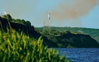 Footage shows Honda’s 20.6ft reusable rocket successfully launch and land for the first time