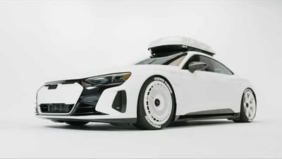 Ken Block's new Audi is completely modified for the ski slopes