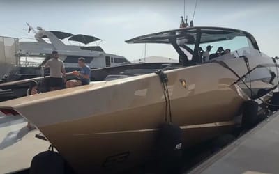 YouTuber shows off $5M Lamborghini yacht with optional extras that mean owner has spent ridiculous money