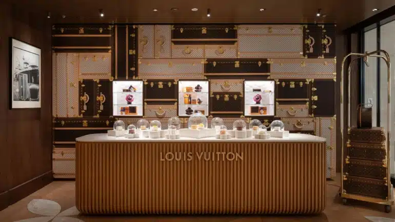 Louis Vuitton has docked a cruise ship in Shanghai and transformed it into a 13,000 square-foot retail space spanning ten rooms