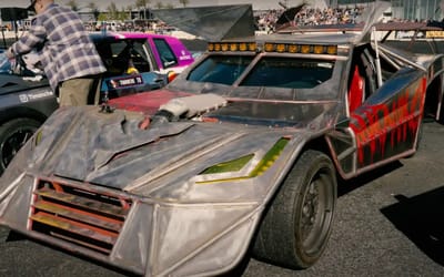 Georgia man turns wrecked Corvette C7 into flame-throwing 'Mad Max' monster out of pure boredom