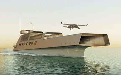 Inside the 394ft superyacht inspired by sharks