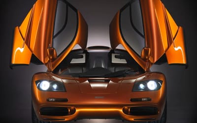The McLaren F1 used real gold on its engine