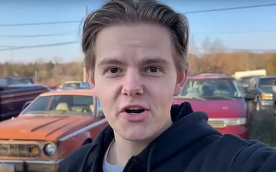 Man's vast abandoned movie car collection has some incredibly niche gems