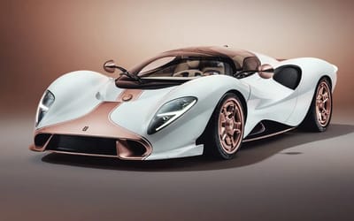 $2.1m De Tomaso P72 supercar has very unique key for a very unique start-up sequence