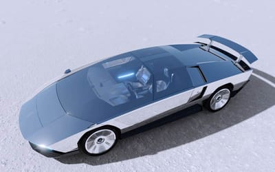 This exposed metal supercar looks Tesla Cybertruck-esque, and unfortunately, it can't be yours