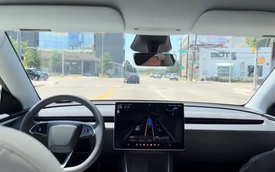 Tesla Robotaxi caught making 'rough' mistake on first day of public use