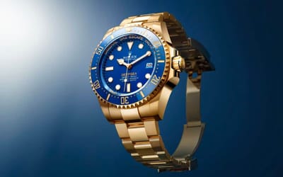 There’s a hidden message on the crown of Rolex watches