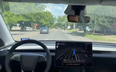 Man takes five rides in Tesla's new Robotaxi in Texas and reveals his honest verdict